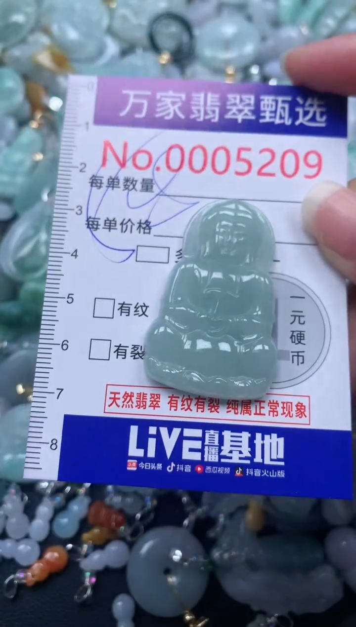 颈饰未镶嵌翡翠5209