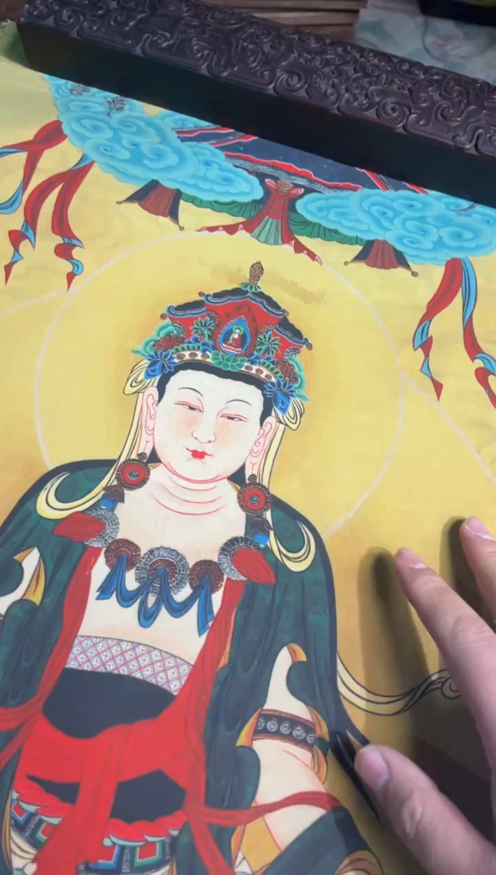 卷轴画东东唐卡tk16