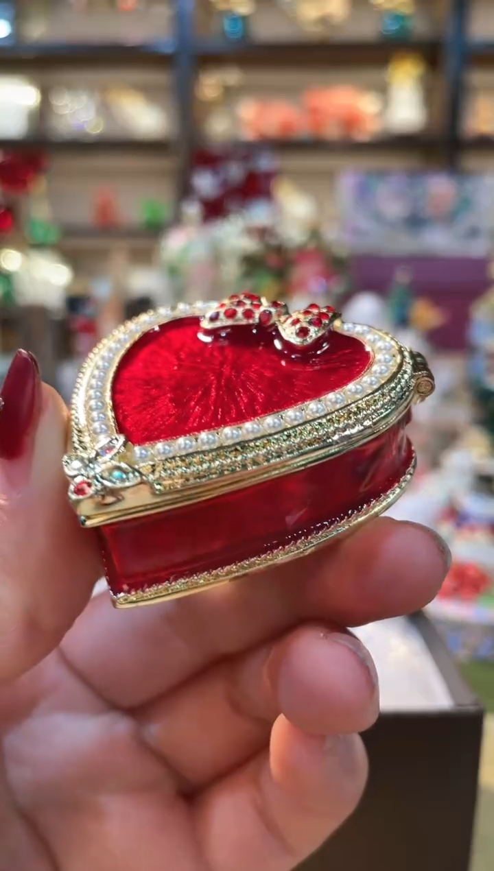 【闪购商品】珐琅彩精致首饰盒