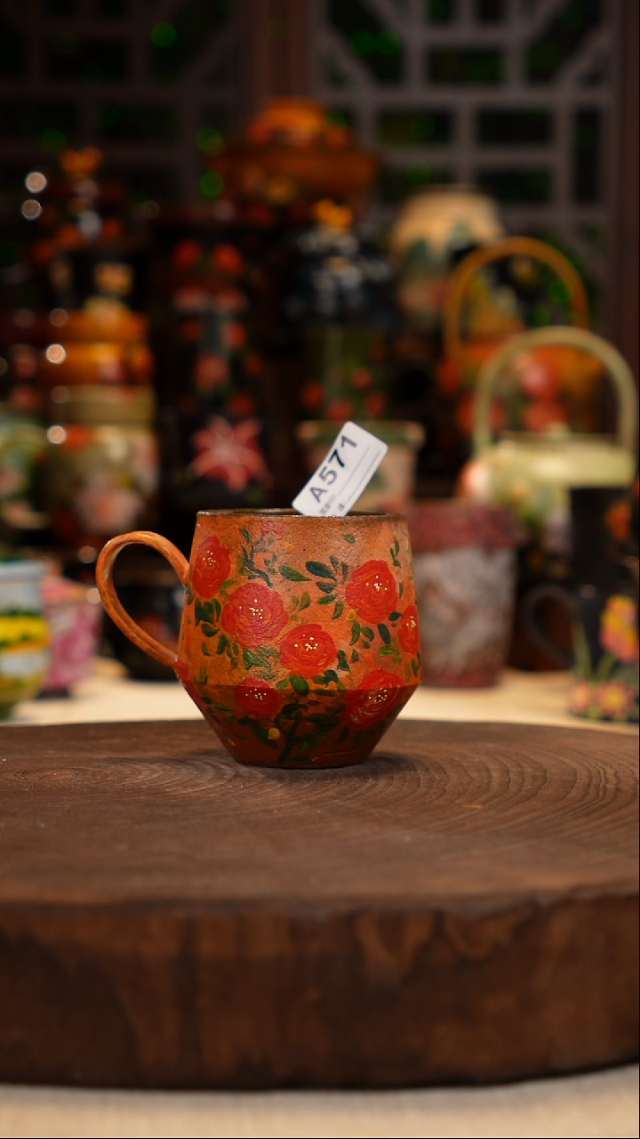 油画    手绘釉下彩571