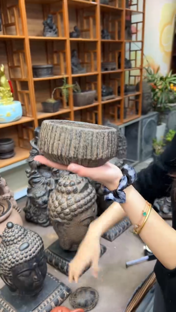 陶土【火山泥】小石钵