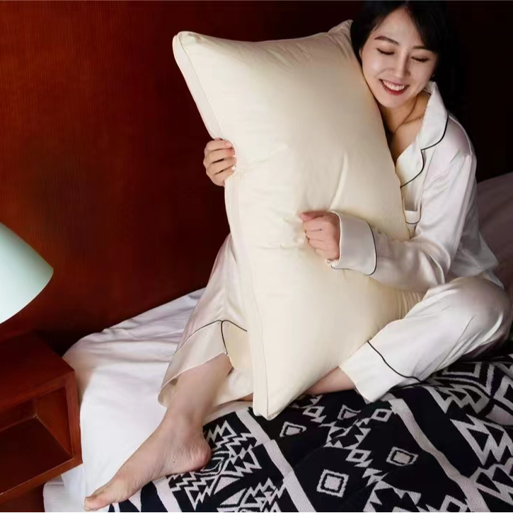 【枕芯一对】高端棉立体枕芯看实物下单 蓬松柔软白色听主播讲解