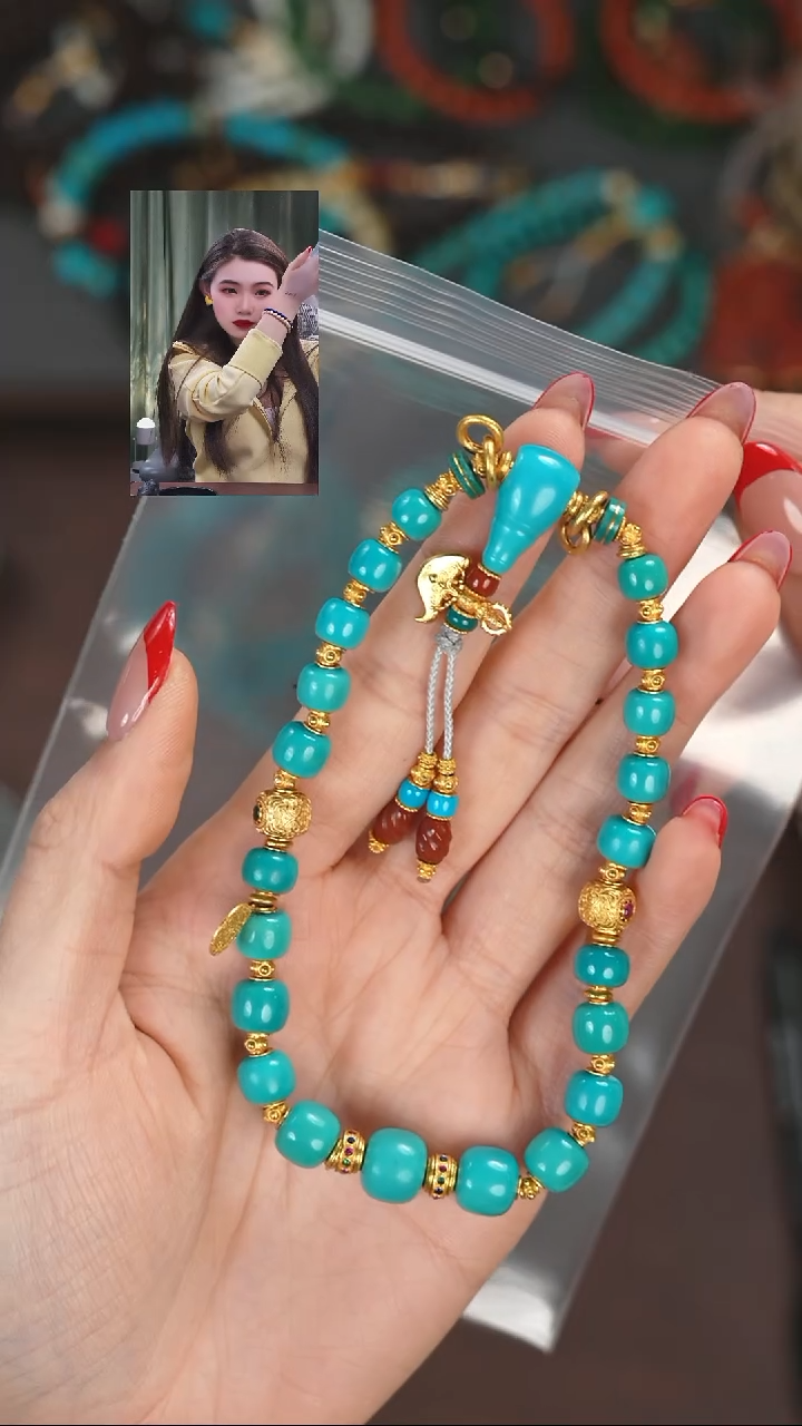 【闪购商品】绿松石手串未镶嵌11111111111