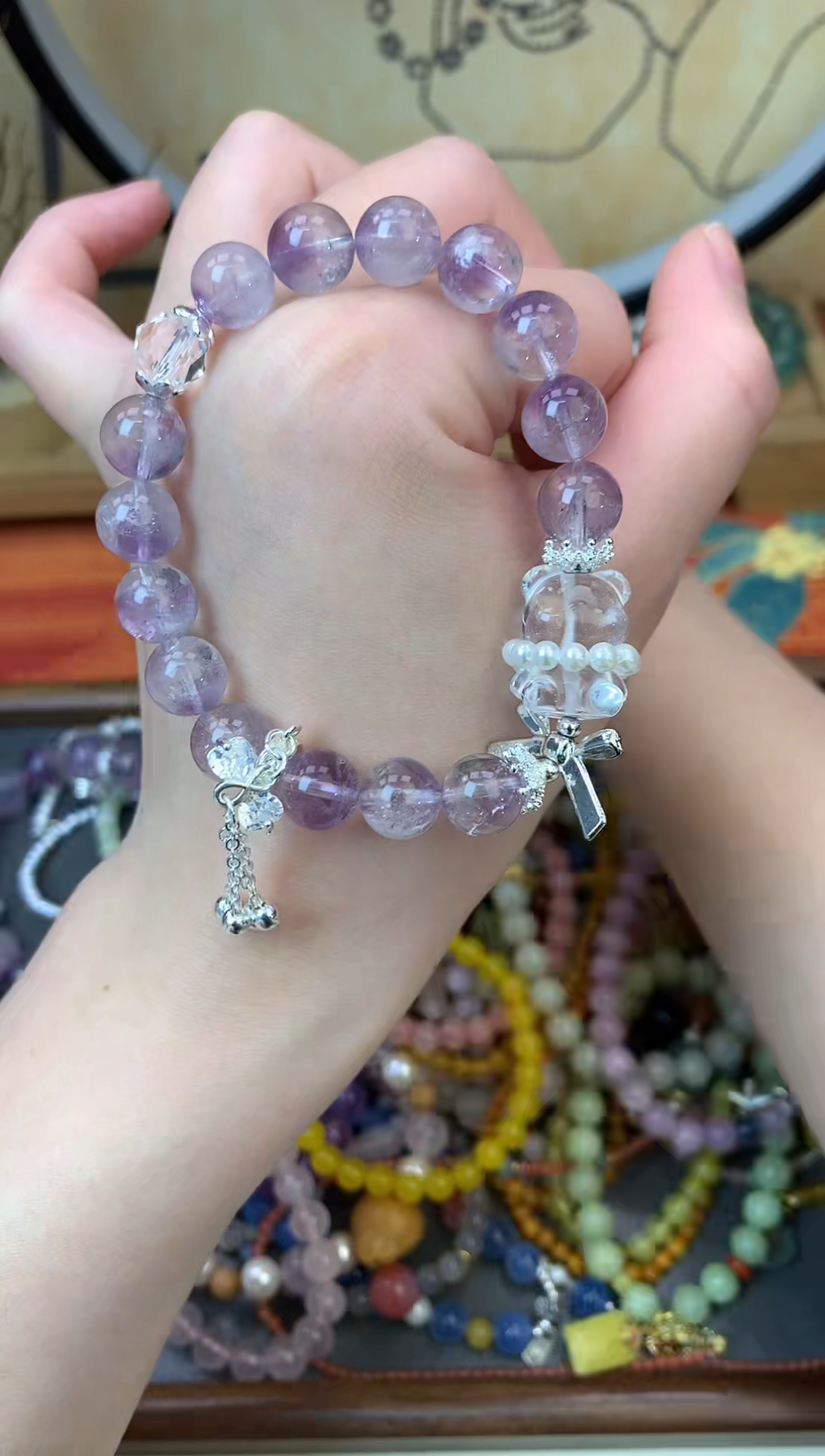 【闪购商品】紫晶手链未镶嵌231手串