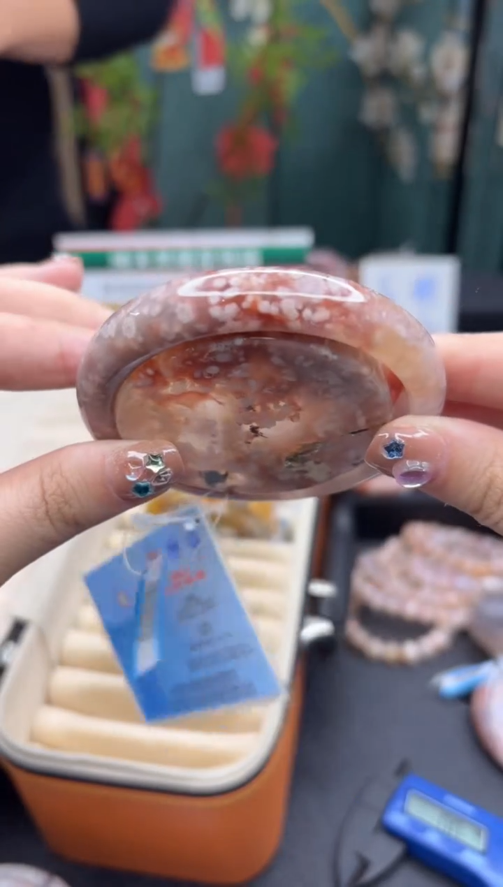 【闪购商品】石英质玉手镯未镶嵌957（60圈赠送镯心）