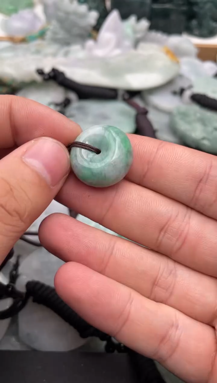 吊坠(不含链)未镶嵌翡翠11