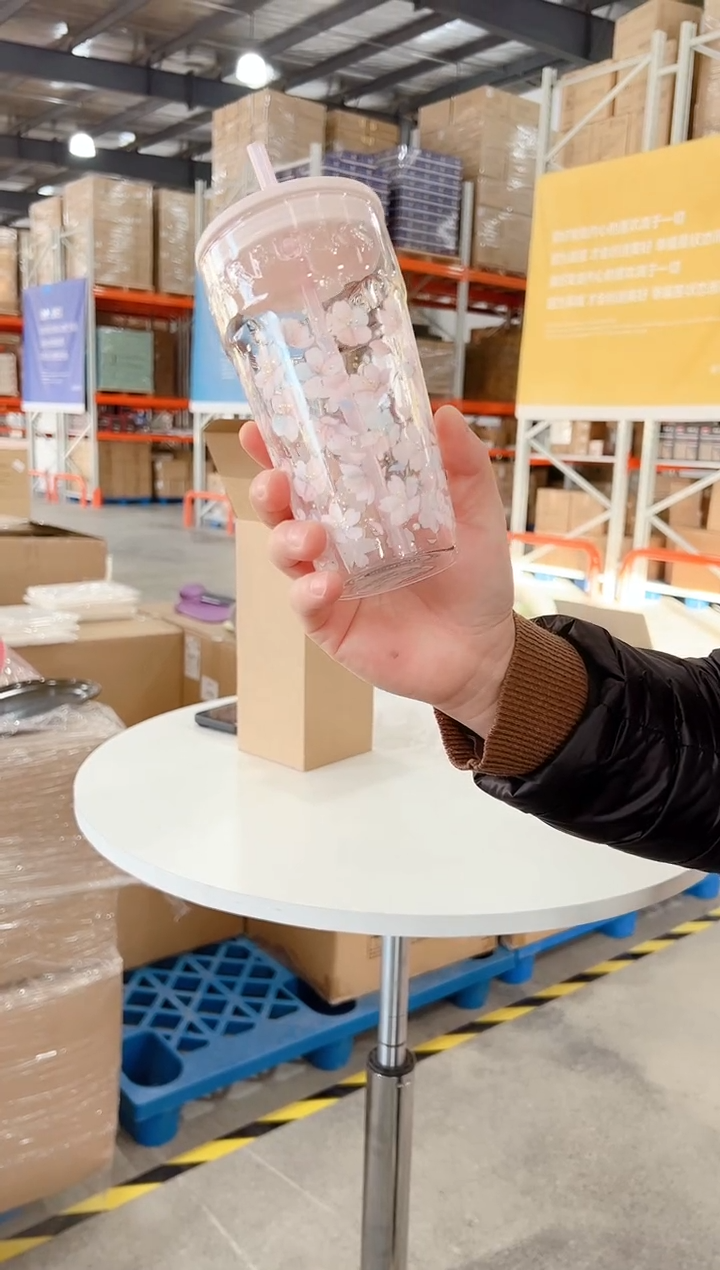 木XBK粉白樱花杯473ml