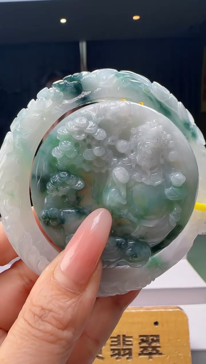 颈饰未镶嵌翡翠配底座YJ@@960Q3J22738