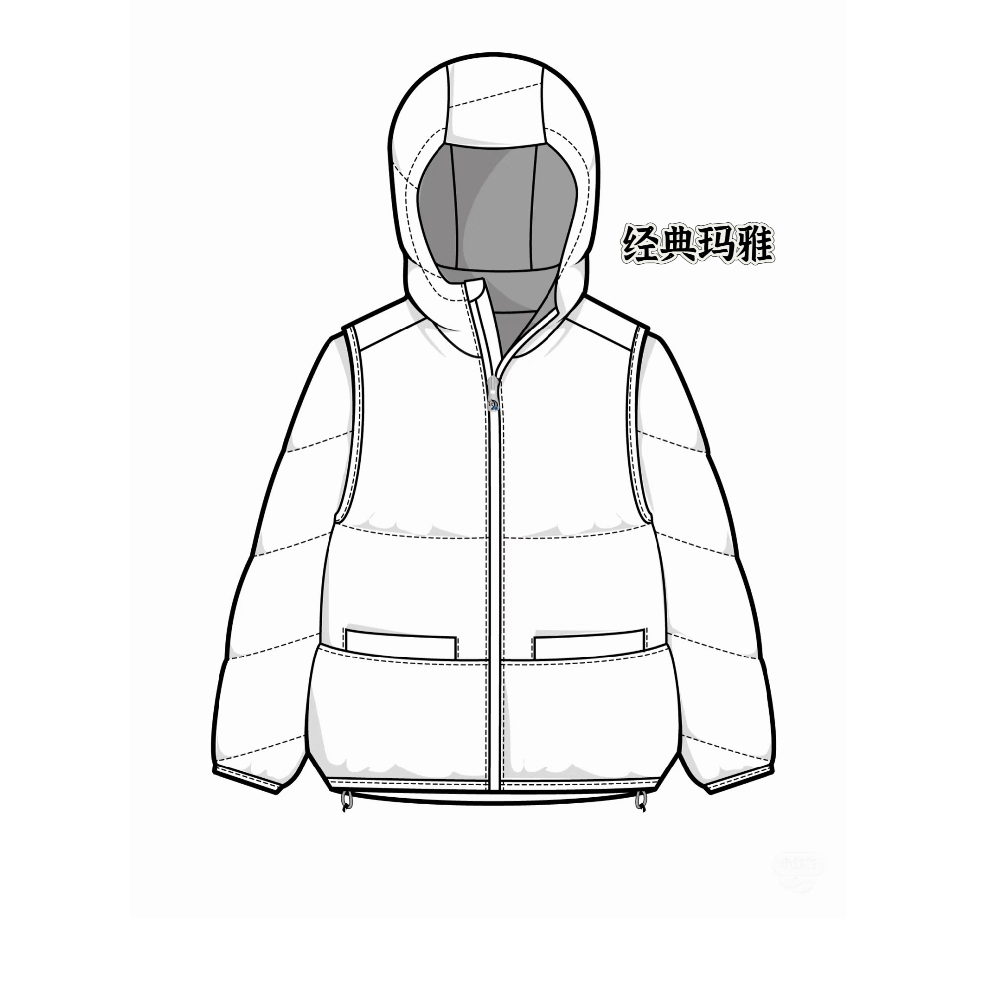SZ1102 经典连帽男女同款25新批次MY