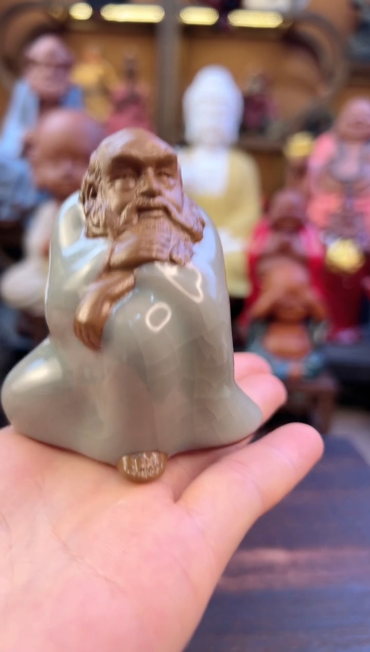 紫砂茶宠器闵紫砂茶宠摆件