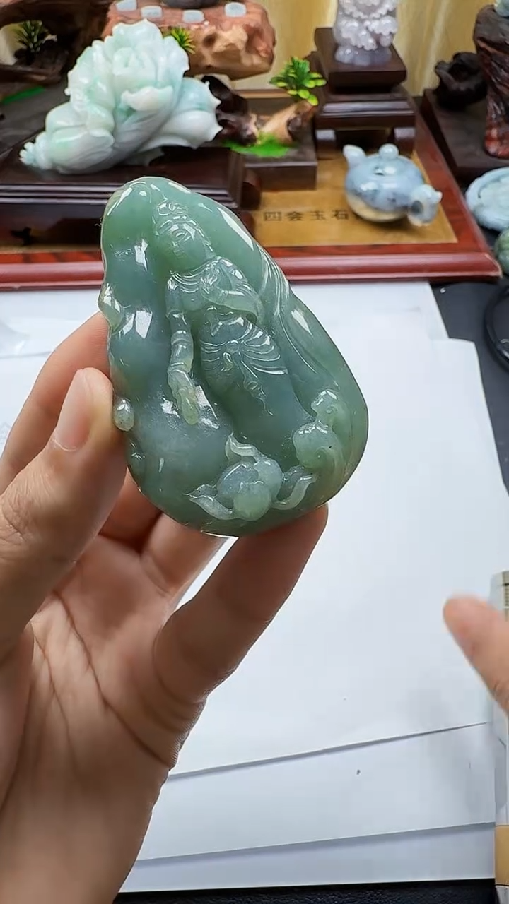 吊坠(不含链)未镶嵌翡翠1