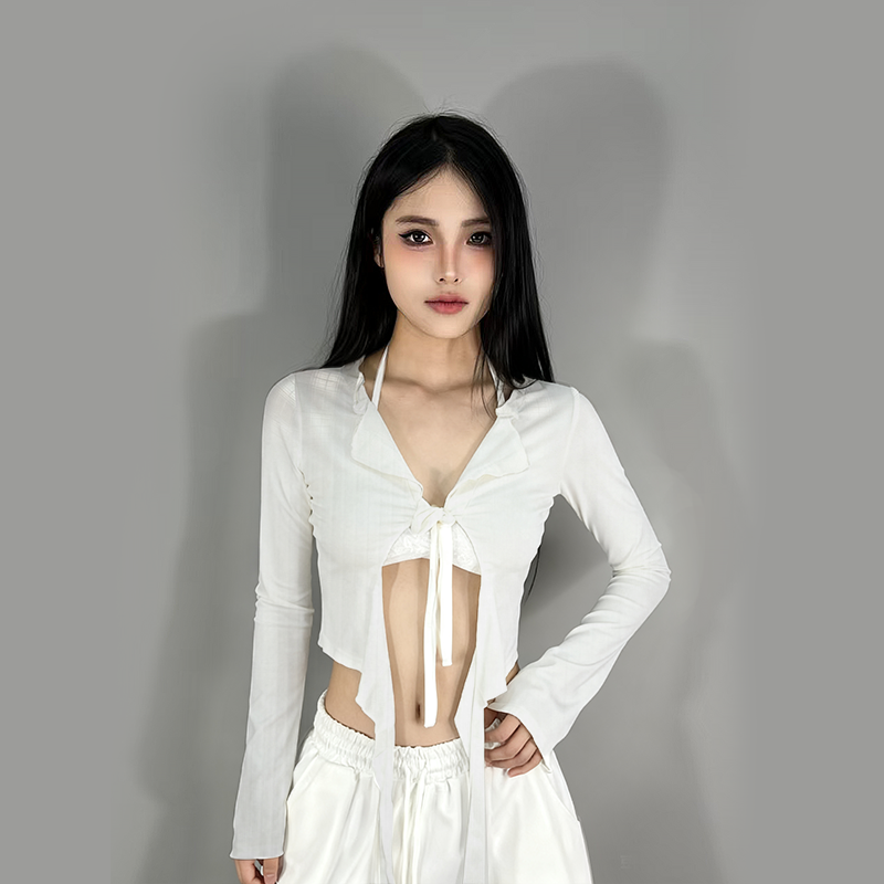 ROKBBK-K/布韩街舞潮牌新款美式腰搭女休闲嘻哈爵士舞罩衫