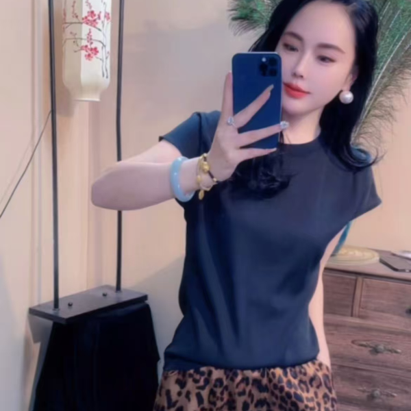【洛瑞兹专属福利】高端香云纱百搭女装上衣优质桑蚕丝H39