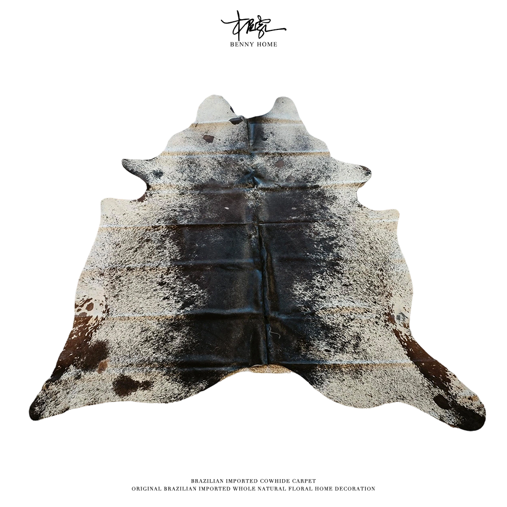 【本尼家】P264轻奢北欧风整张牛皮地毯270*230cm