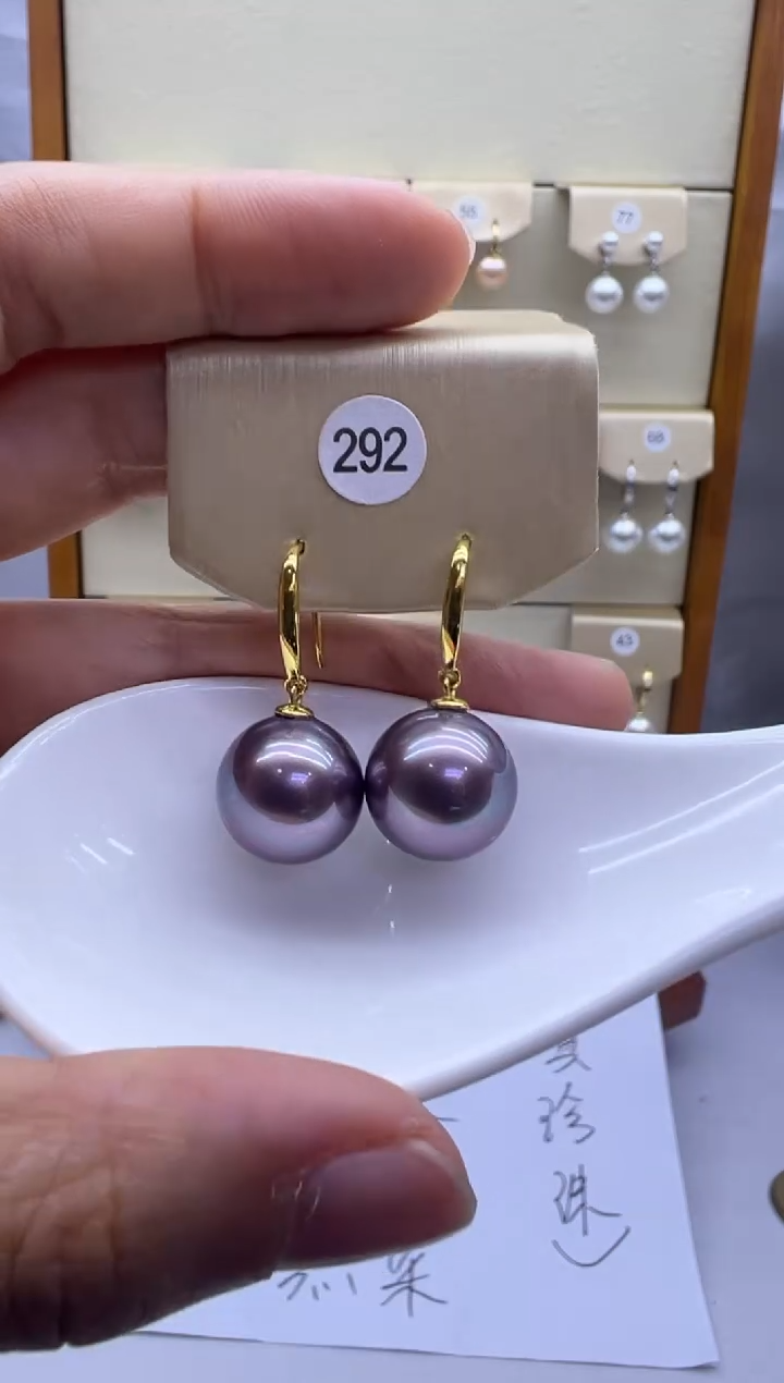 未镶嵌耳饰淡水珍珠292