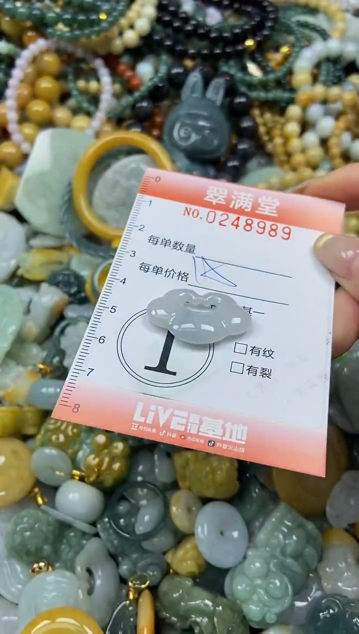 未镶嵌挂件翡翠闪购0248989