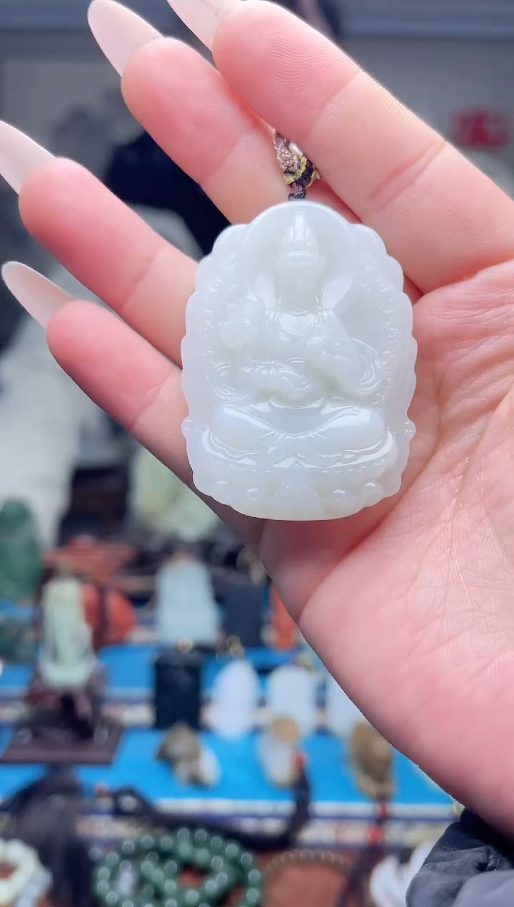 【闪购商品】和田玉挂件未镶嵌1