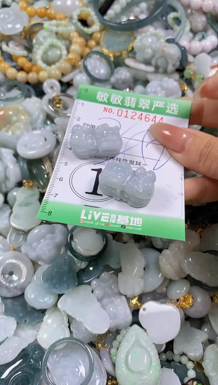 【闪购商品】翡翠颈饰未镶嵌闪购0124644多样性发其一