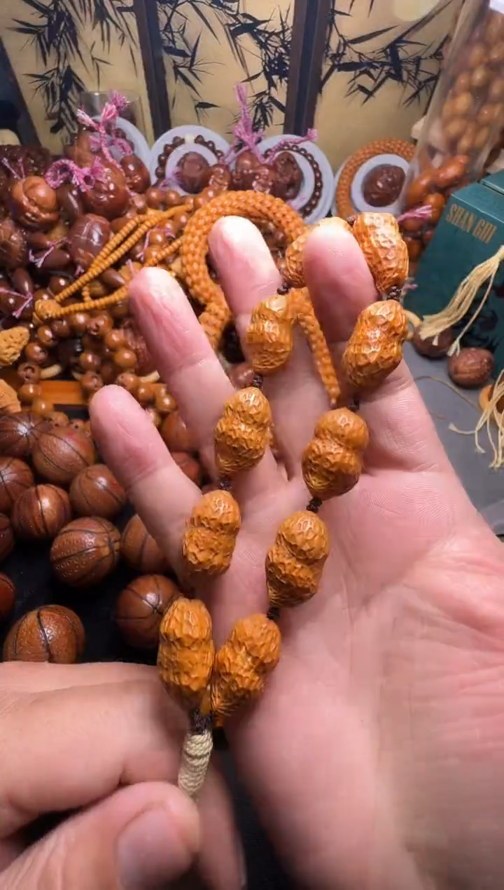 手串橄榄核花生一串