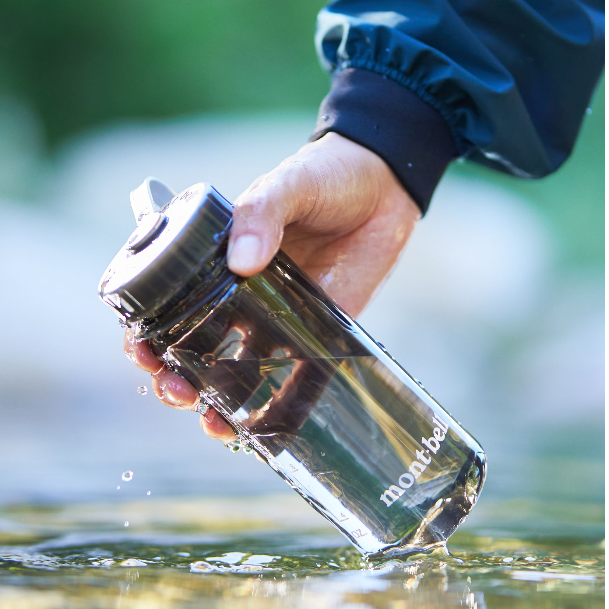 Montbell户外运动健身旅行超轻便携冷水杯水壶水瓶500ml1124816