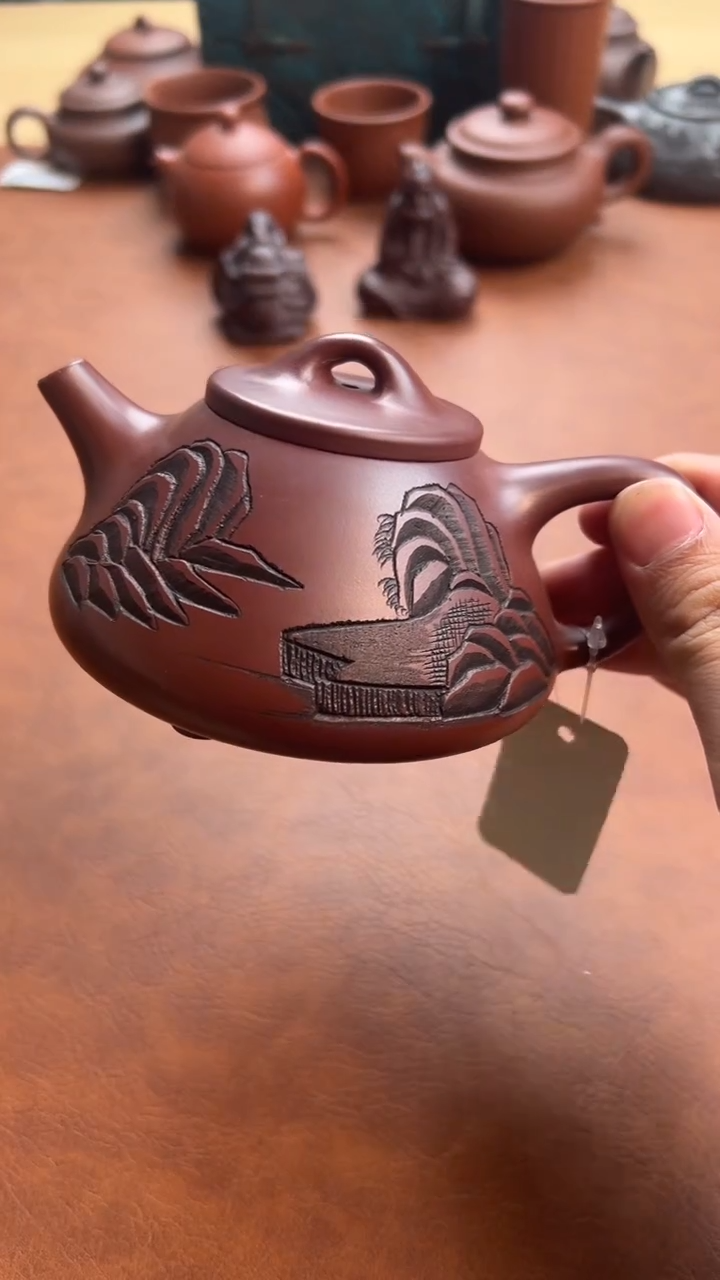 茶壶紫砂宜兴紫砂半手工茶壶