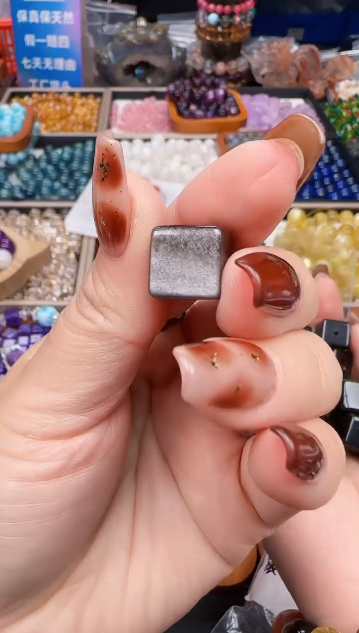 未镶嵌黑曜岩颈饰58a多样性发其一/12.1/1个