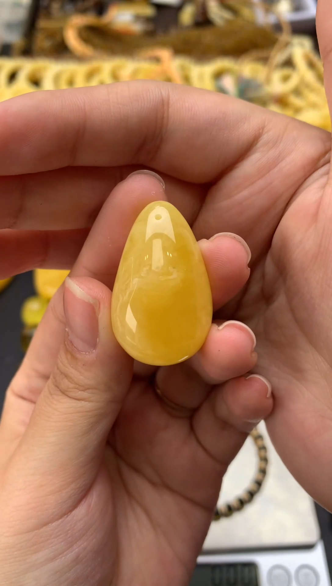 【闪购商品】蜜蜡珠宝奇石未镶嵌085 琥珀蜜蜡 花粉