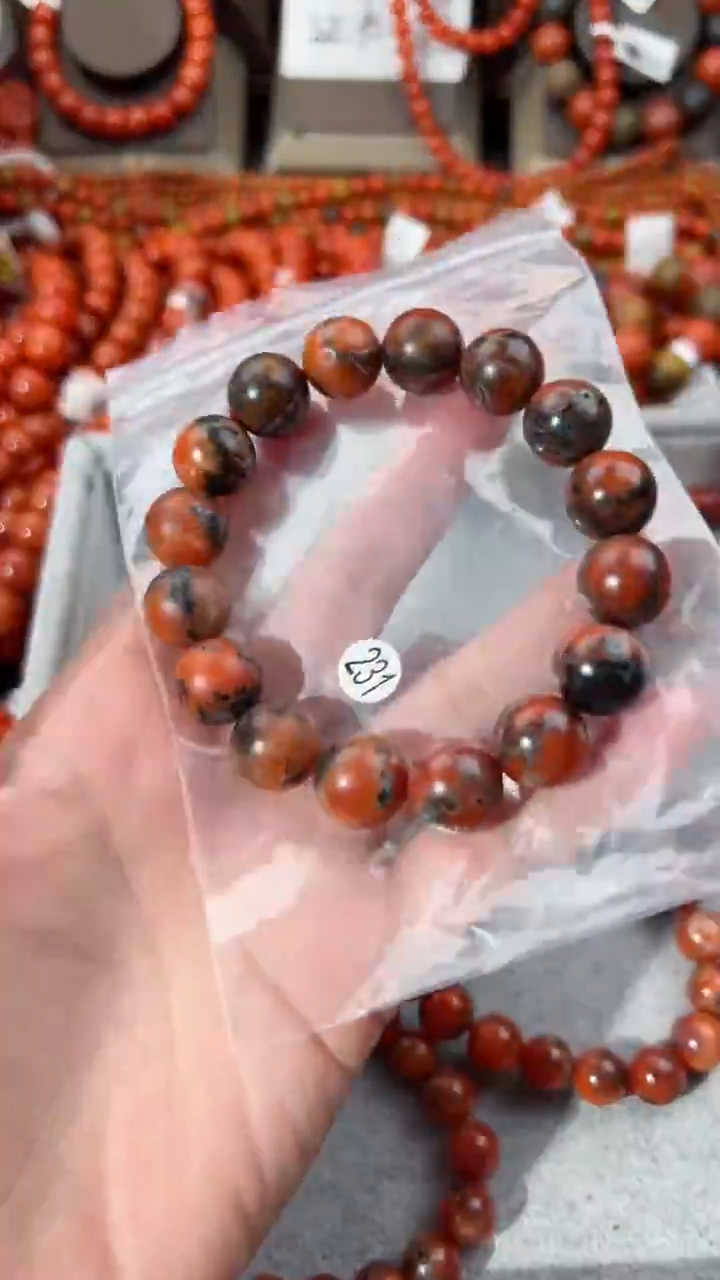 【闪购商品】南红玛瑙手串未镶嵌13+