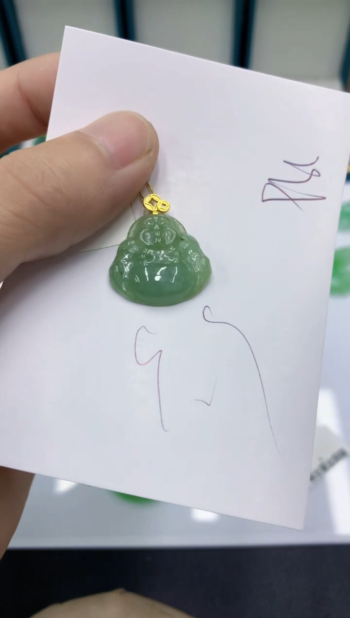 颈饰未镶嵌翡翠翡翠