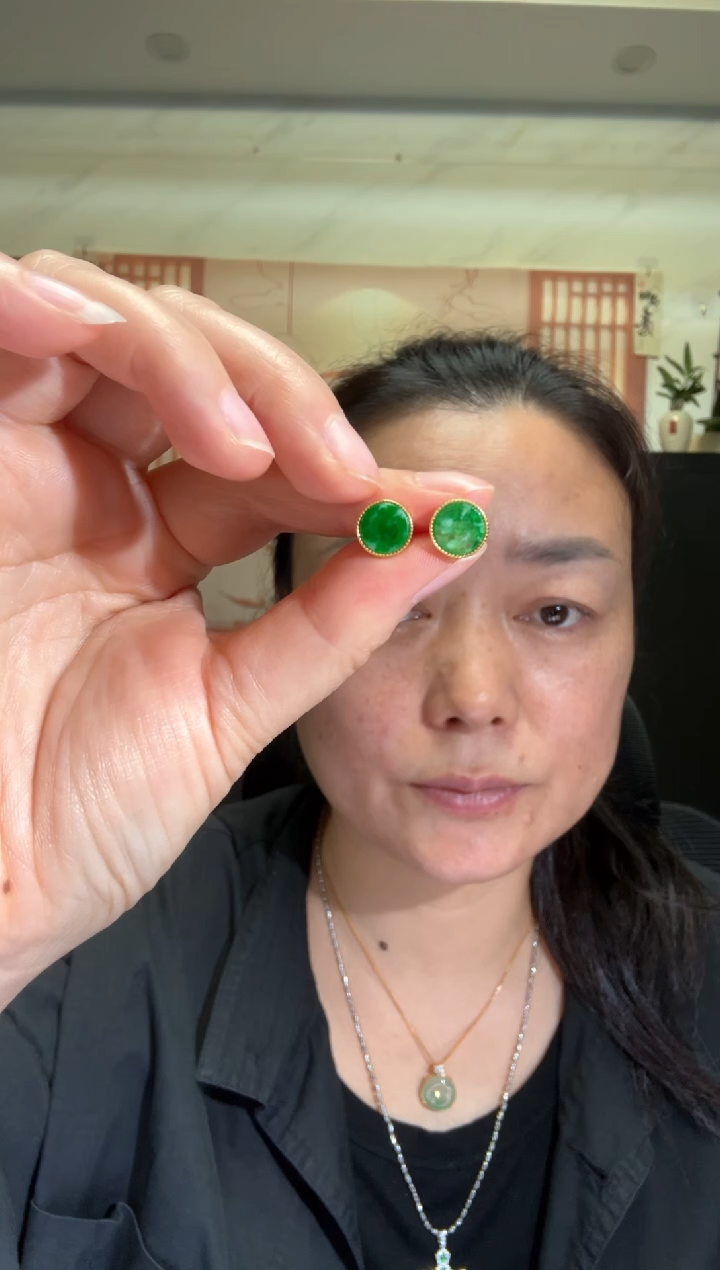 颈饰银S925镶嵌翡翠00005284