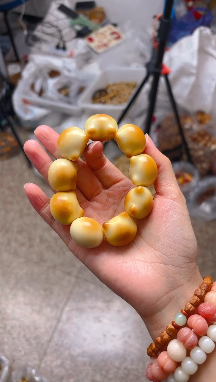 吊坠菩提根/象牙果炭烤猫猫头单圈