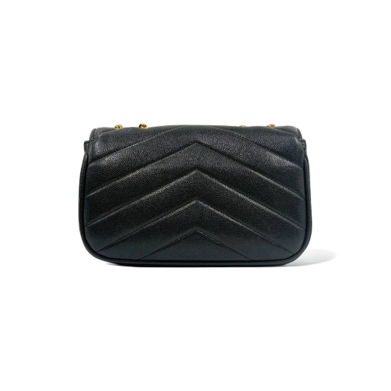 LQ-25年经典爆款真皮-信封黑色-3  0454