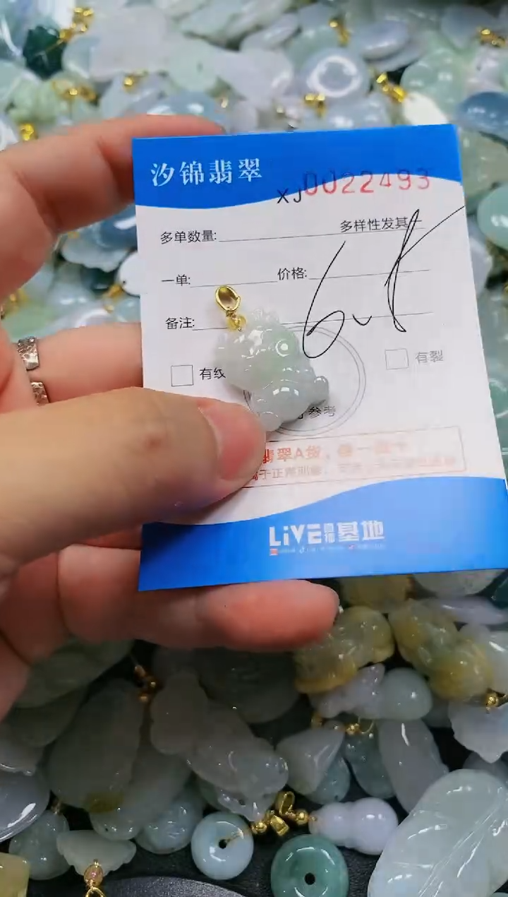 翡翠未镶嵌颈饰闪购商品0022493