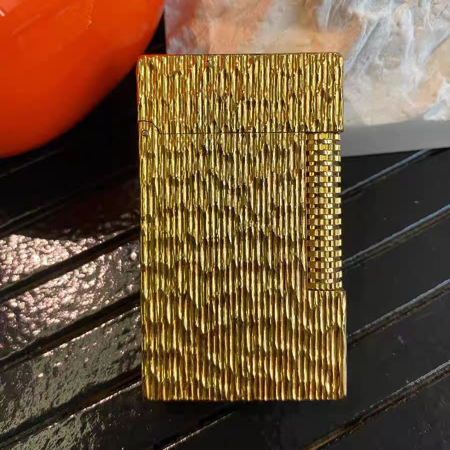 Caloreis 卡路朗声充气打火机陨石坑锺纹侧滑轮