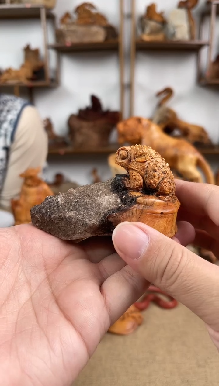【闪购商品】柏木（崖柏）木雕太行崖柏