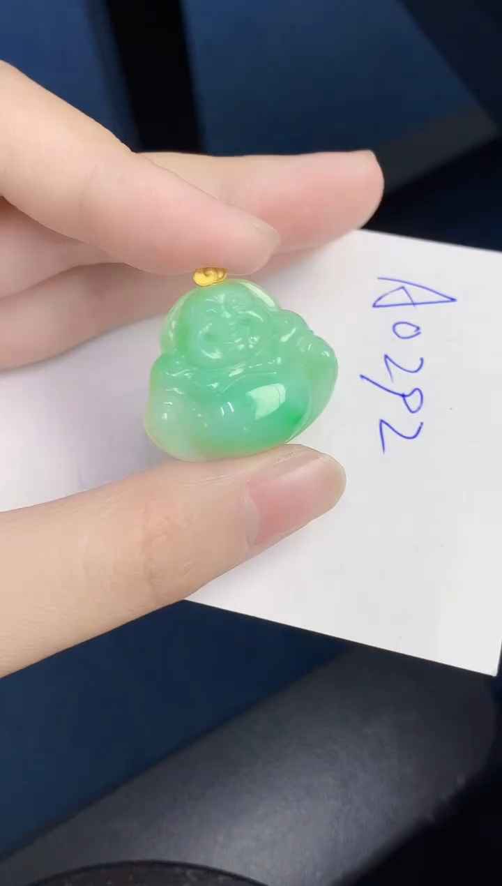 【闪购商品】翡翠颈饰18K金镶嵌000000000