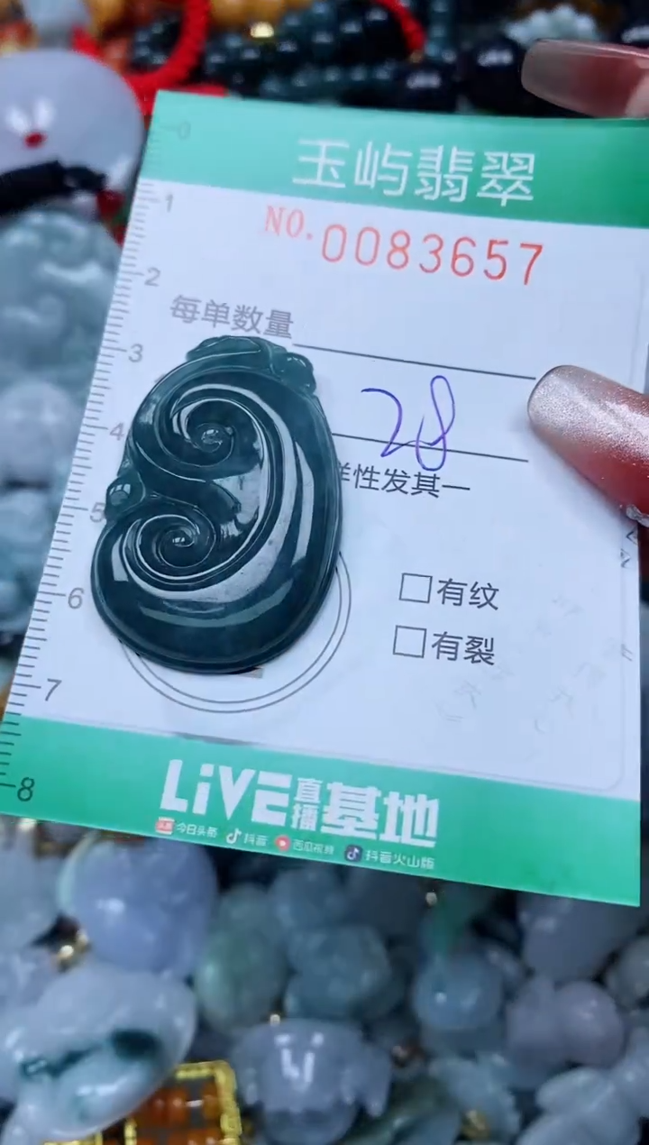 【闪购商品】翡翠颈饰未镶嵌闪购0083657