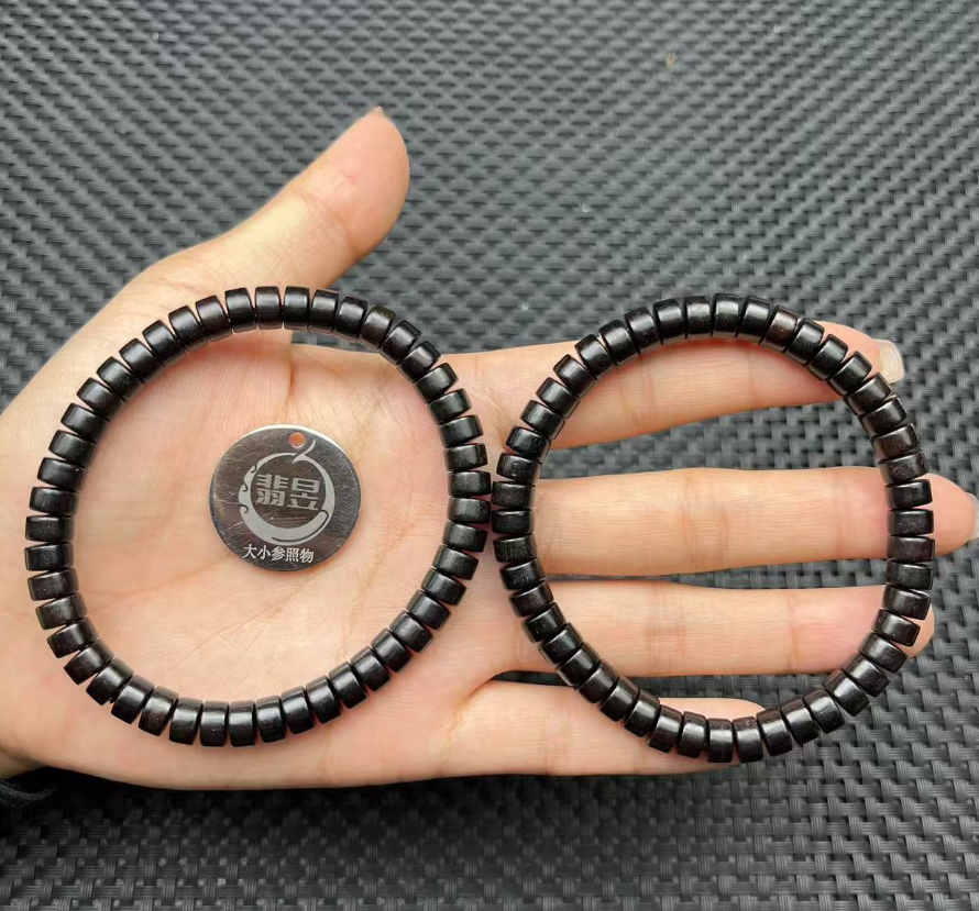36543T02-3B22-黑檀木手串/约7+/约47颗-多样性/发一件