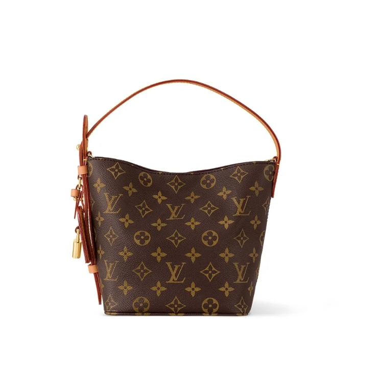 99新 LouisVuitton/路易威登 新款AIl in BB 小号老花水桶