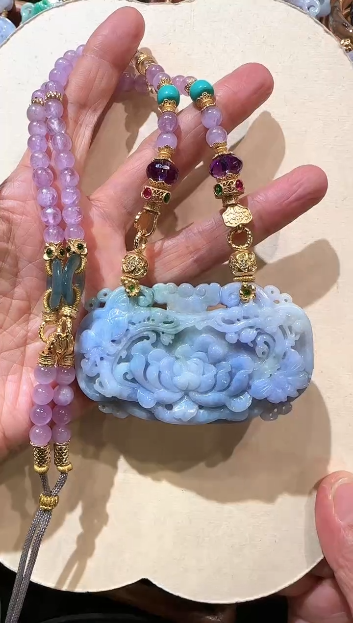 【闪购商品】翡翠颈饰未镶嵌国风