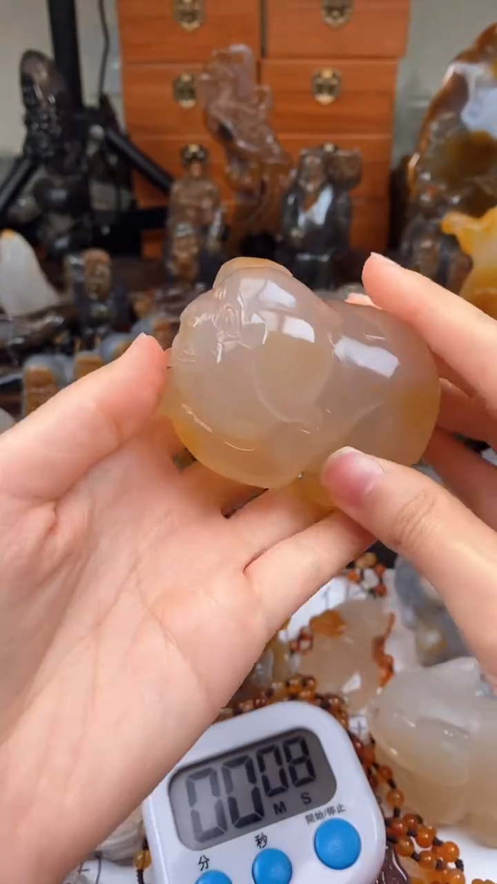 【闪购商品】玛瑙/玉髓颈饰未镶嵌AA