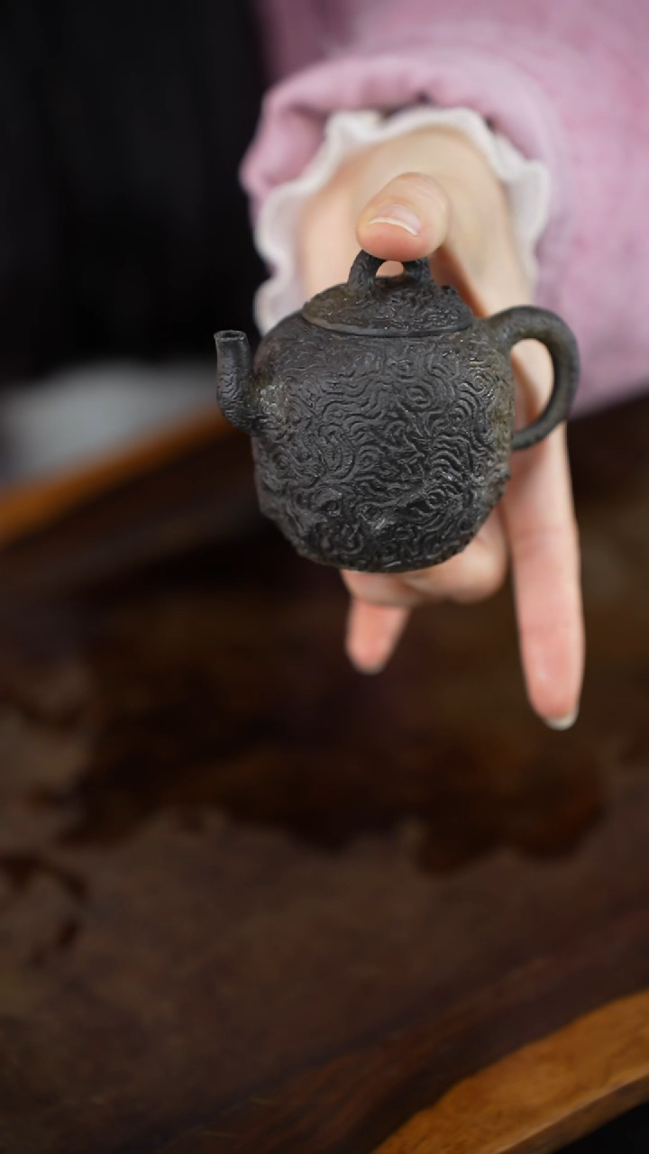 茶壶紫砂紫砂全手工制柴烧壶