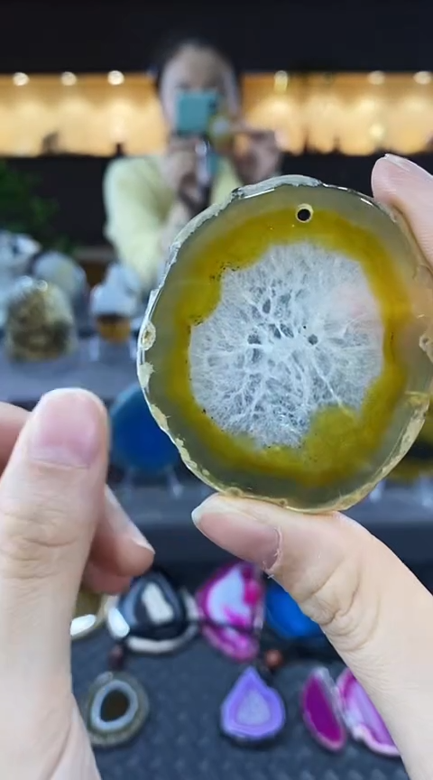 未镶嵌颈饰玛瑙/玉髓若**G玛瑙