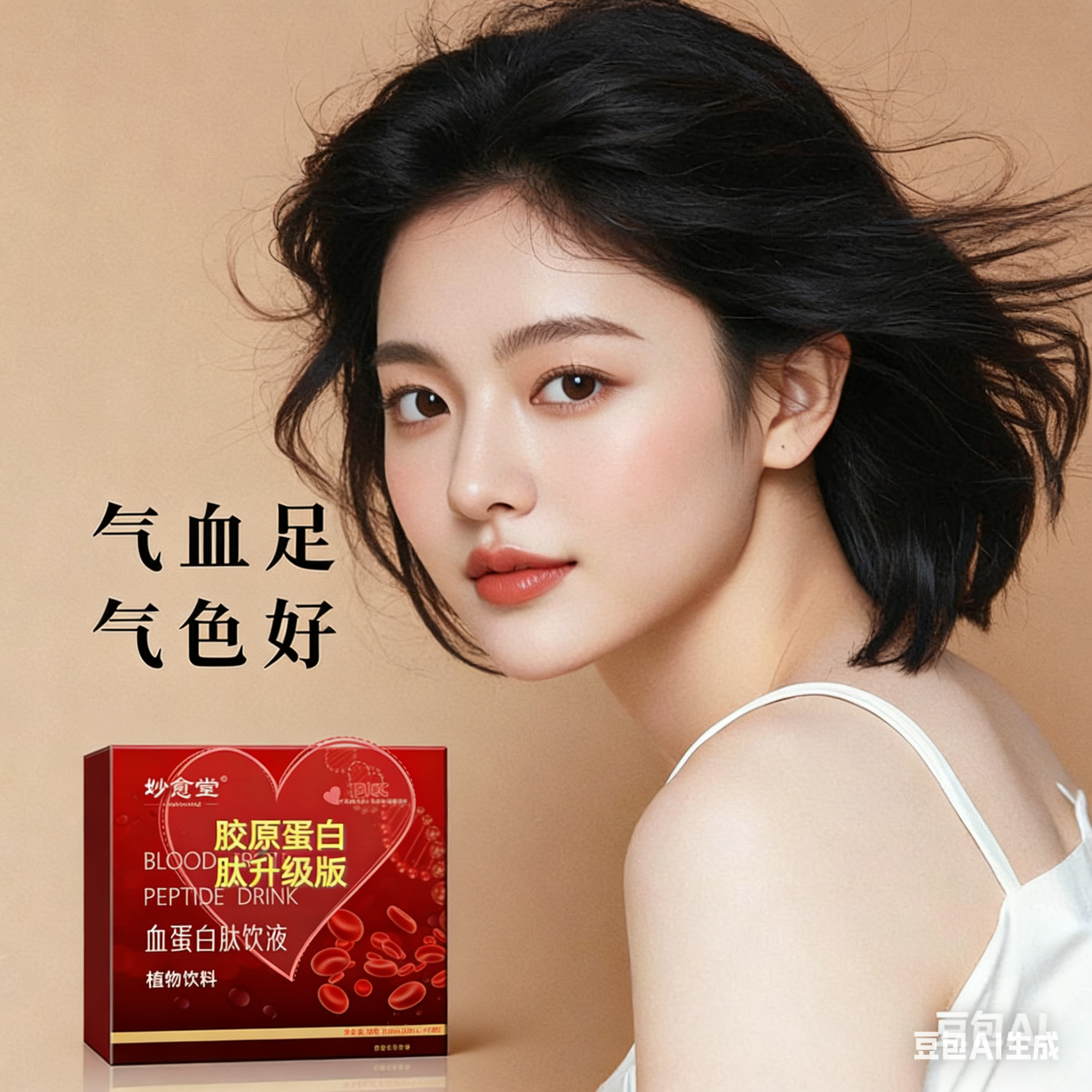 血蛋白肽饮液（胶原蛋白肽升级版）50ml*14瓶