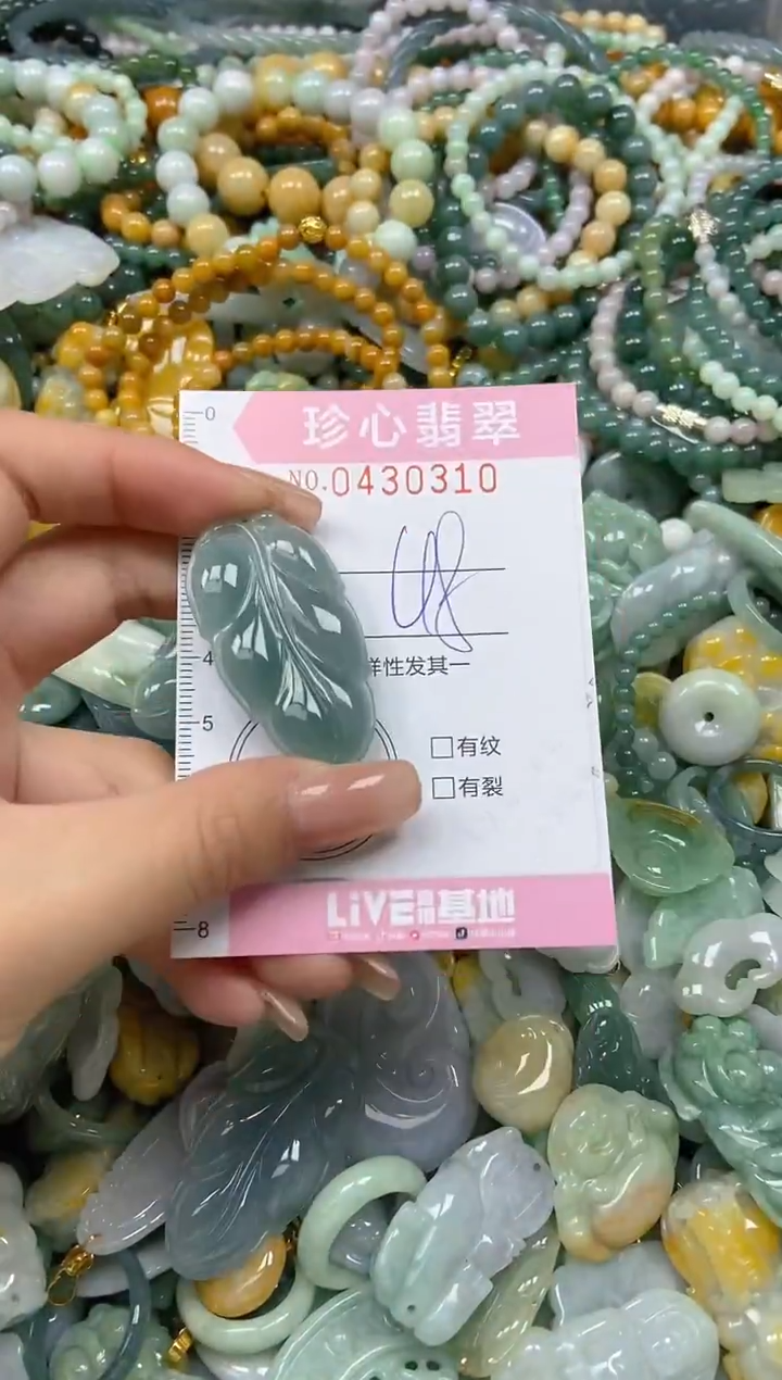 颈饰未镶嵌翡翠闪购0430310