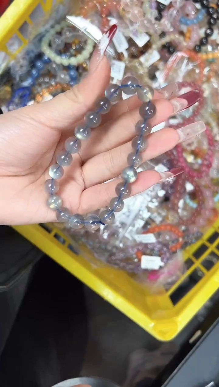 【闪购商品】水晶手串未镶嵌50r多样性发其一/1条默认微瑕