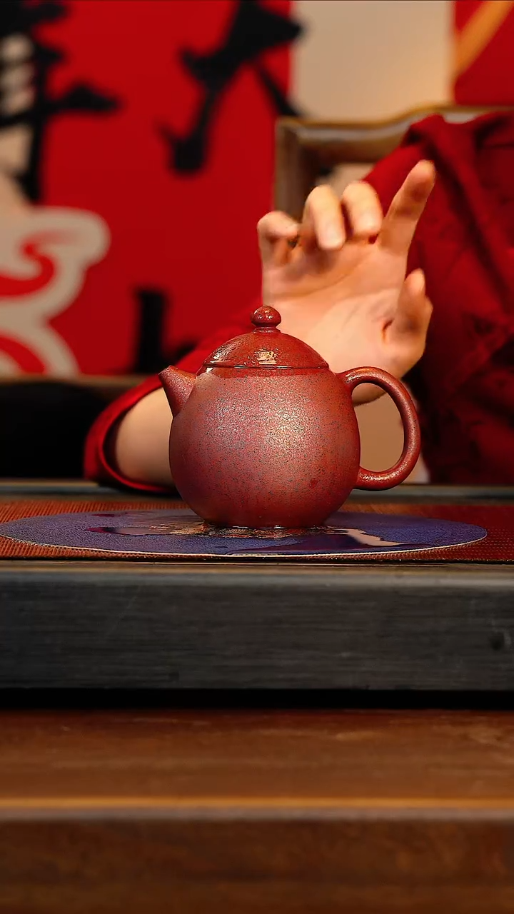 【闪购商品】紫砂茶壶CH 明砂料 龙蛋