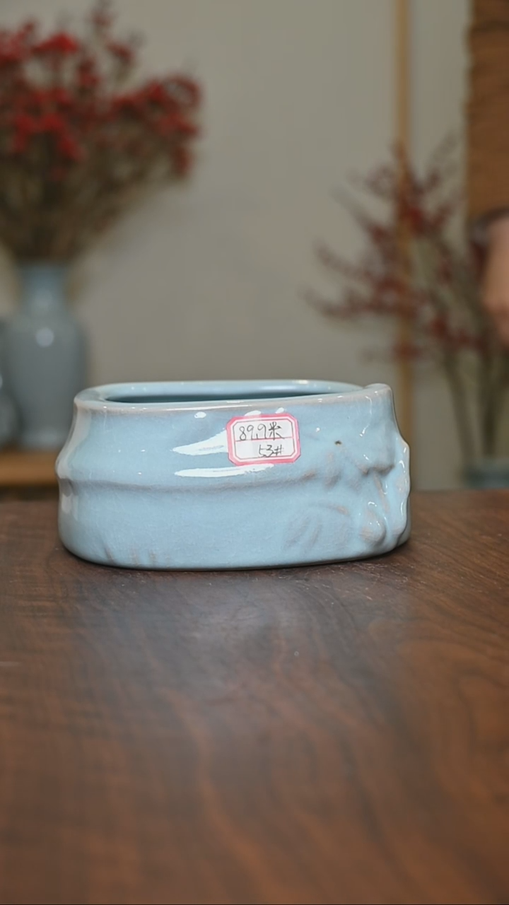 【闪购商品】其他53#水洗微瑕天青釉 朱家款