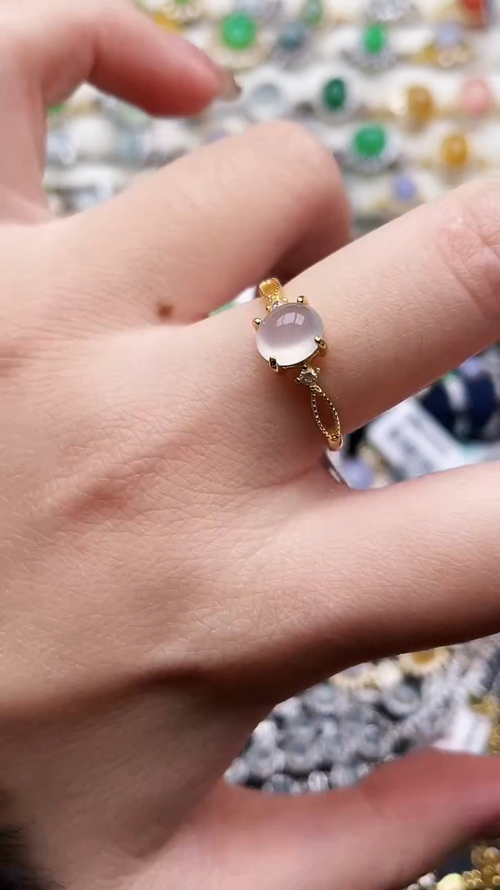 银S925镶嵌戒指翡翠43