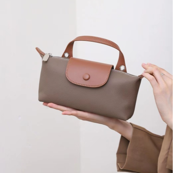 【云云甄选】SLBL-2345-大象灰-21*6*10轻奢时尚女士新款单肩斜挎包